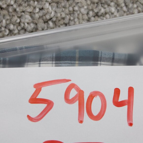 Tailor Vintage Shirt Mens 2XL XXL Blue Luxe Performance Cotton Stretch L/S - Picture 14 of 14